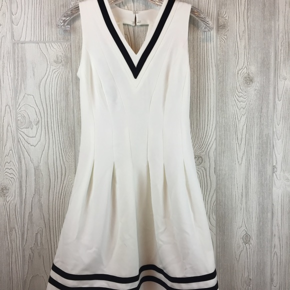 H&M Dresses & Skirts - H&M Nautical White Sailor Dress Size 4